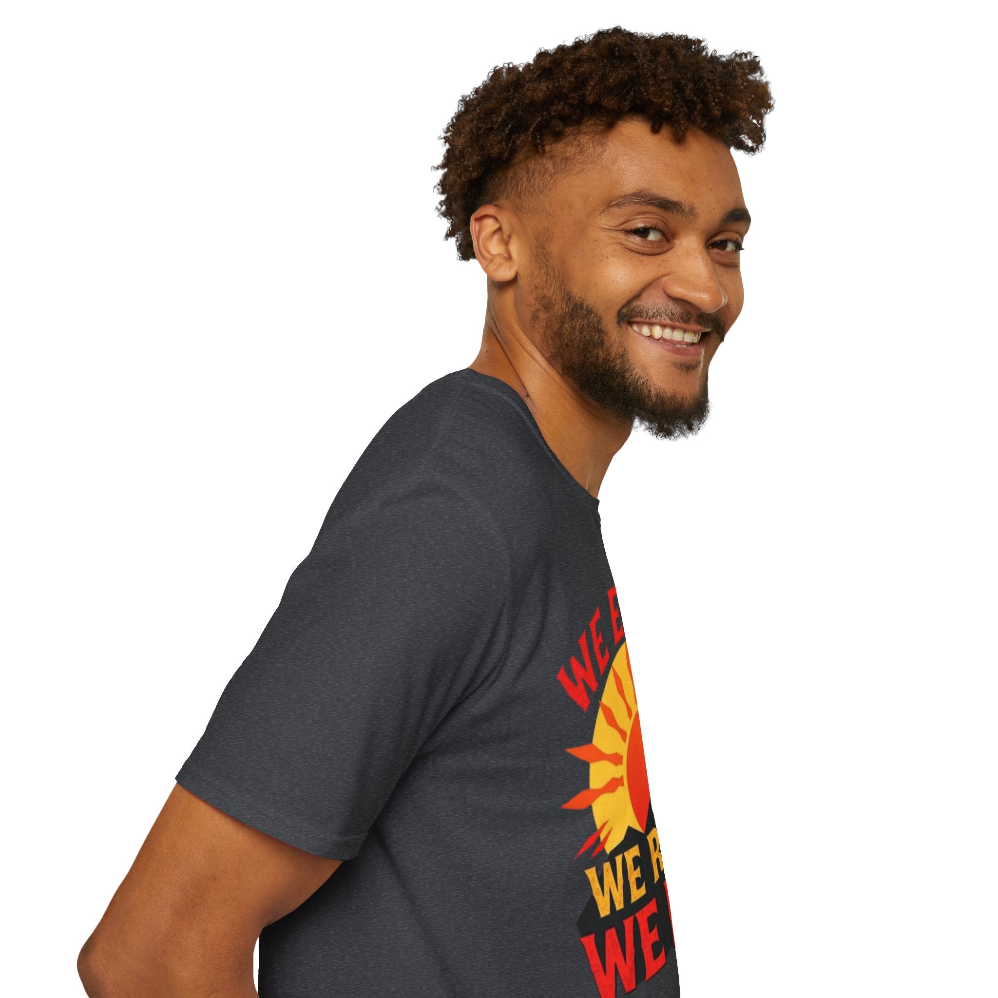 Unisex Softstyle T-Shirt, We Exist We Resist We Rise