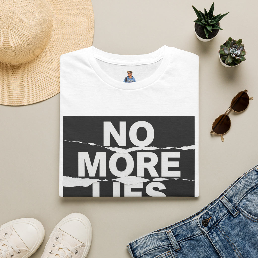 No More Lies T-Shirt — Bold Protest Graphic Tee