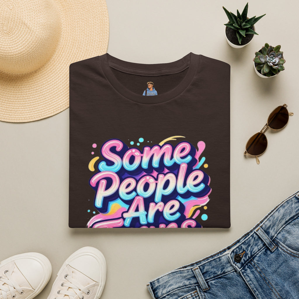 Some People are Trans T-Shirt — "Some People Are Trans. Get Over It." Colorful Pride Tee
