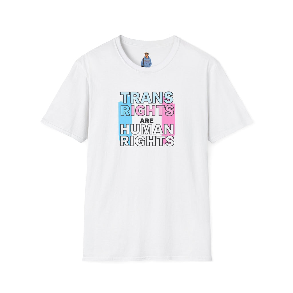 Trans Rights Unisex Softstyle T-Shirt - Support Equality & Trans Rights