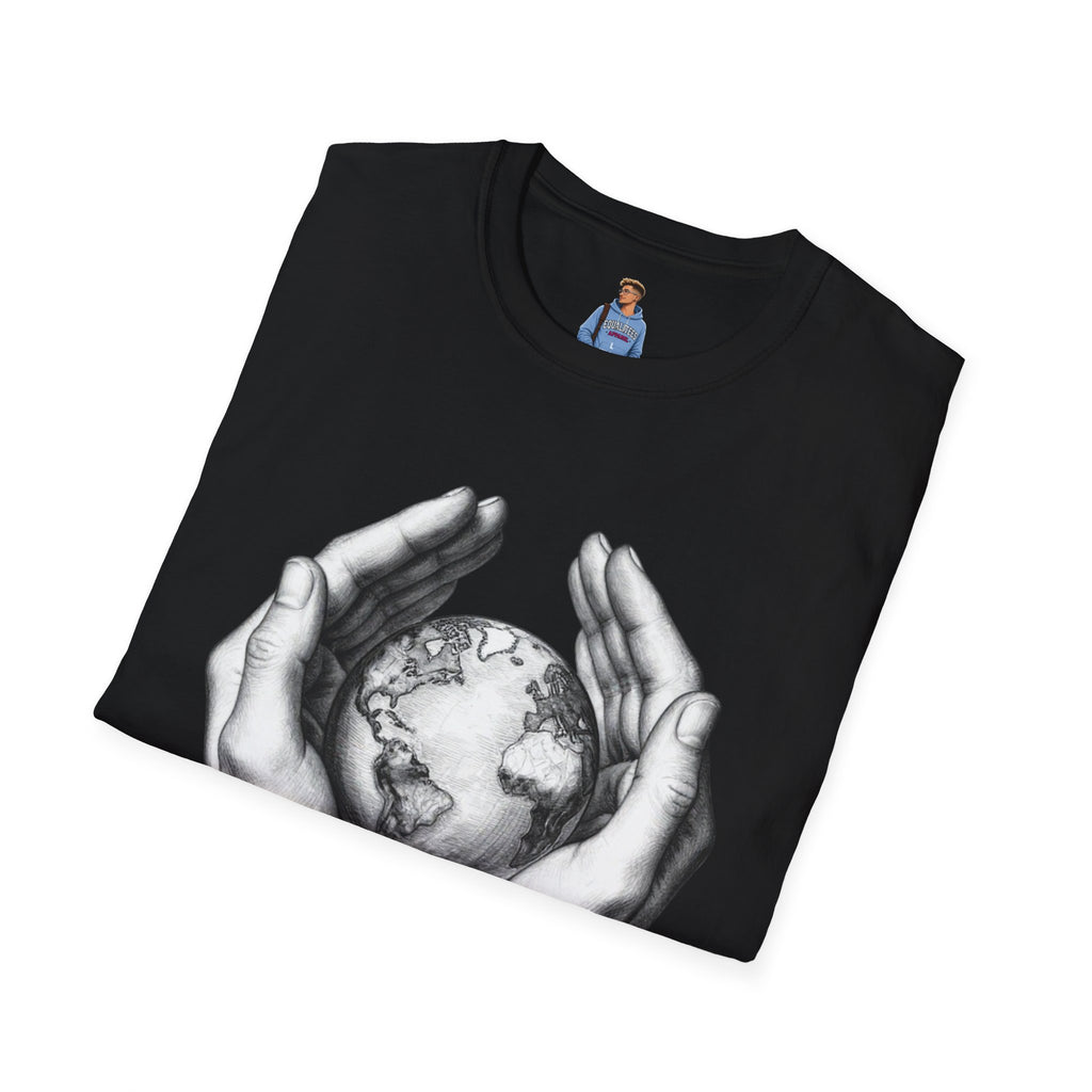 Earth in Your Hands T-Shirt — Protect the Planet Graphic Tee
