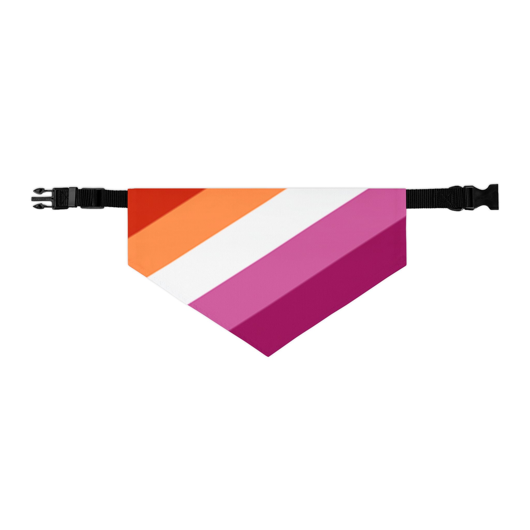 Lesbian Pride Flag Pet Bandana