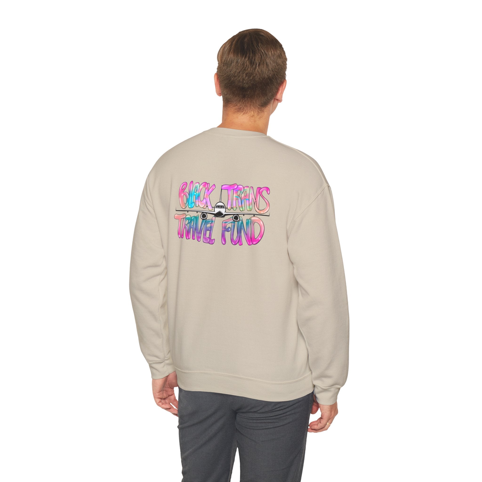 BTTF - Black Trans Travel Fund Unisex Crewneck Sweatshirt