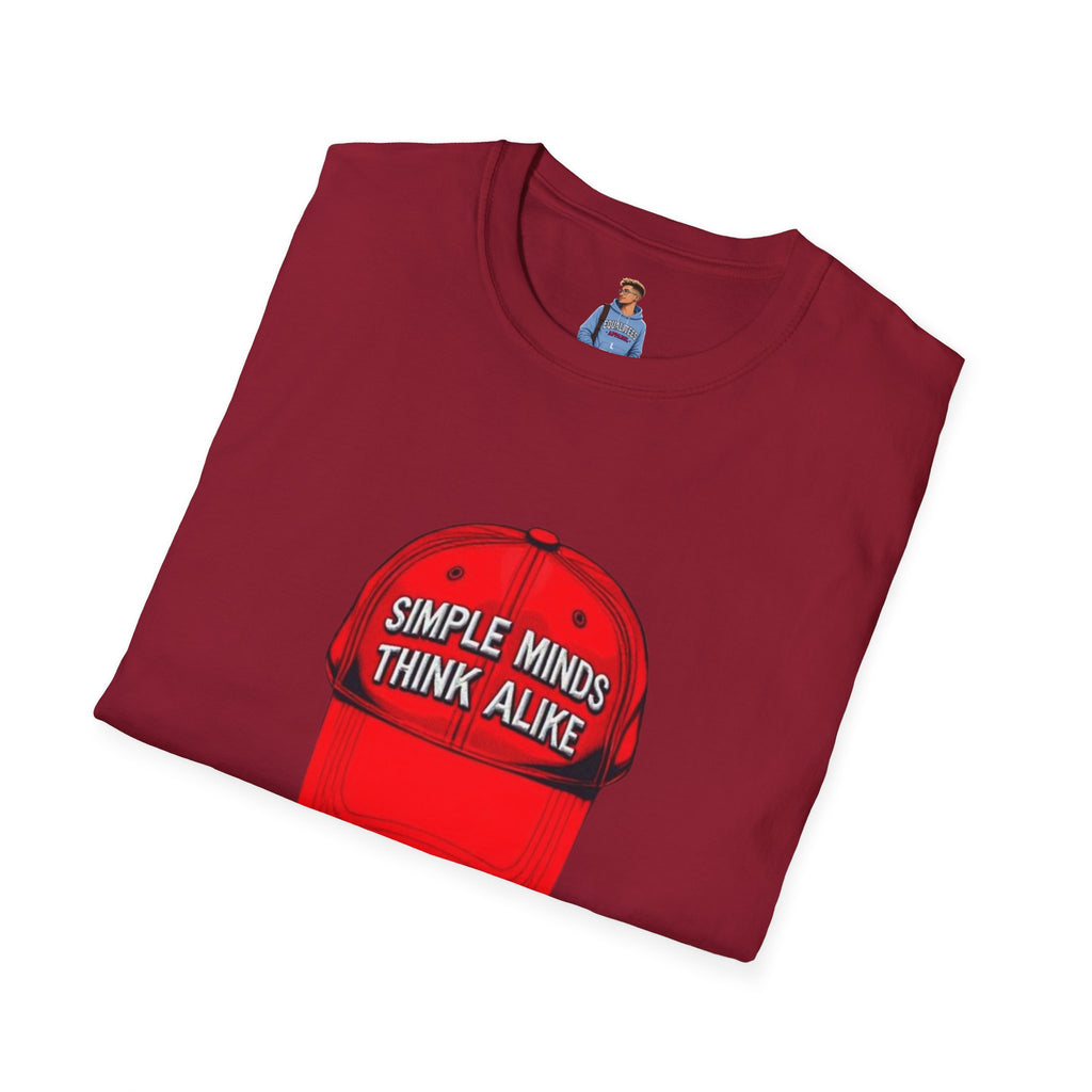 Simple Minds Think Alike T-Shirt' & 'Make America Think Again' Graphic Tee