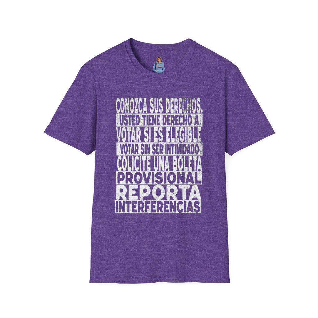 Know Your Voting Rights Spanish T-Shirt