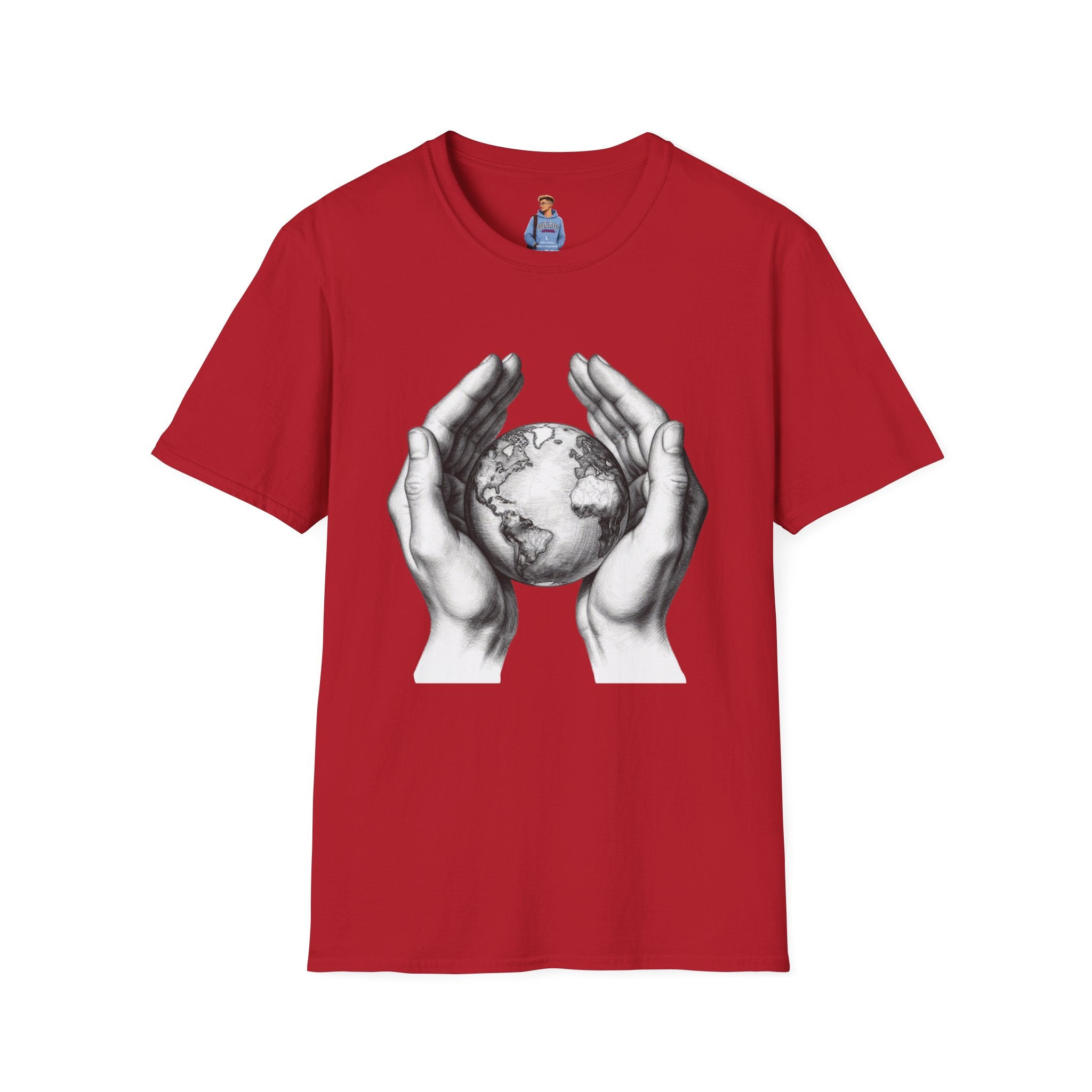 Earth in Your Hands T-Shirt — Protect the Planet Graphic Tee