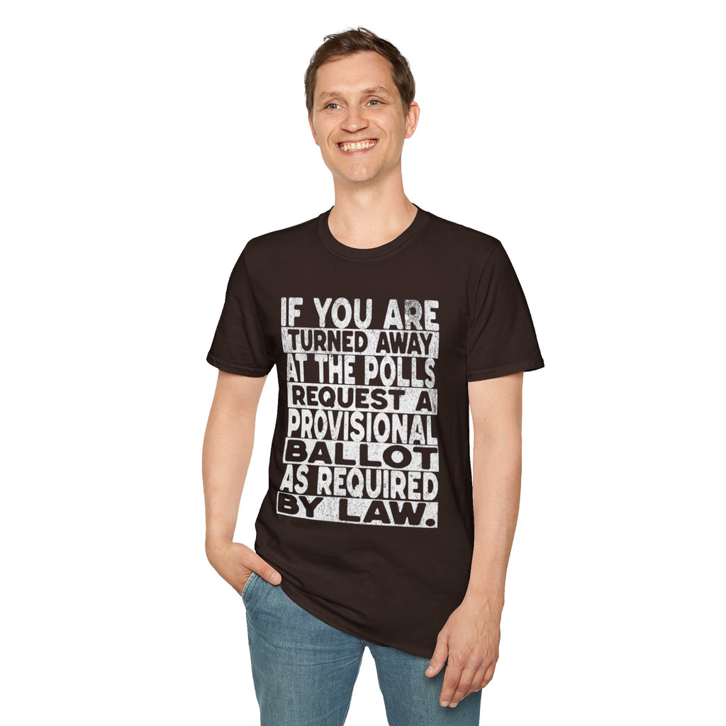 Know Your Rights Voter English T-Shirt