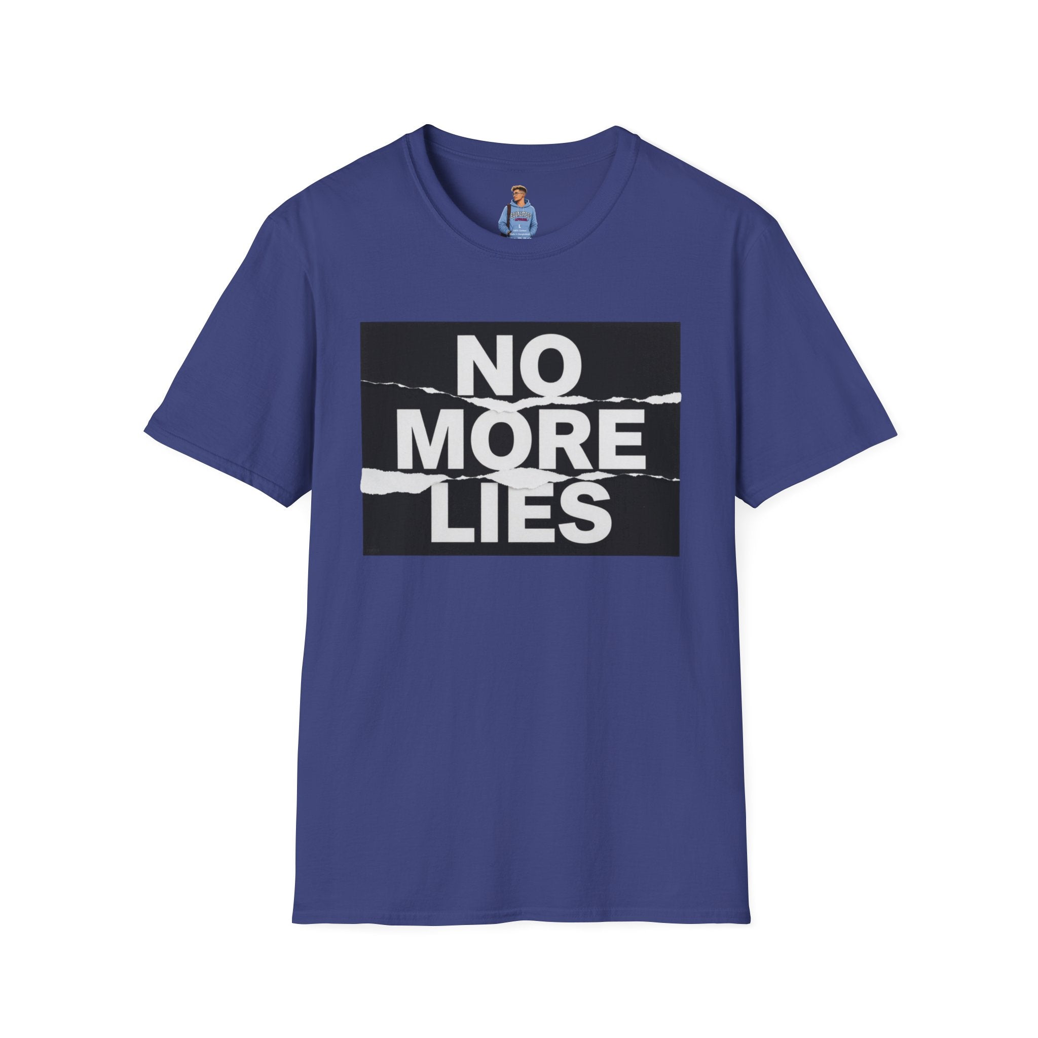 No More Lies T-Shirt — Bold Protest Graphic Tee