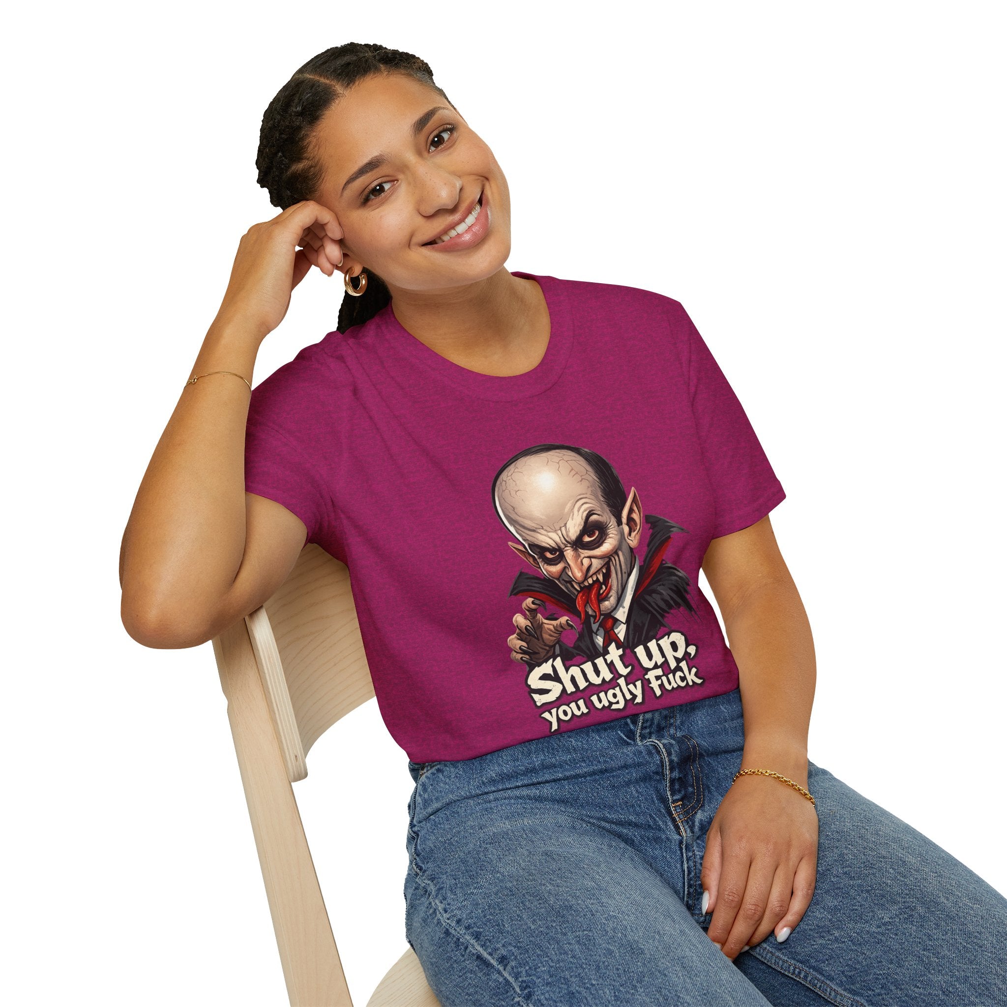 “Shut up, you ugly fuck” Funny graphic tee
