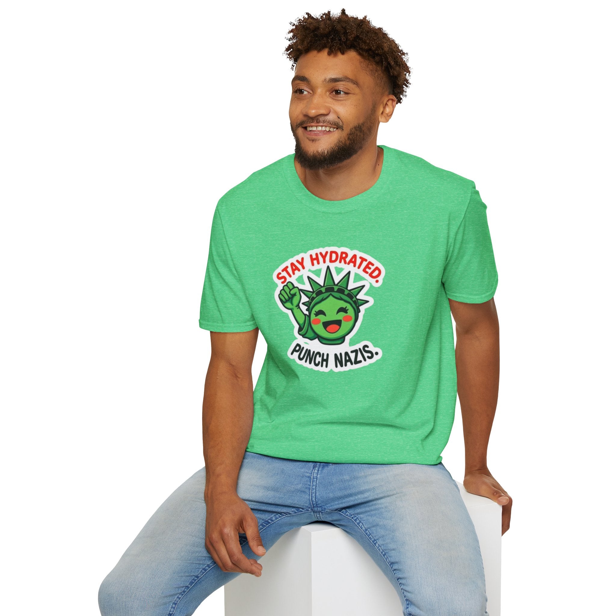 Stay Hydrated, Punch Nazis T-Shirt