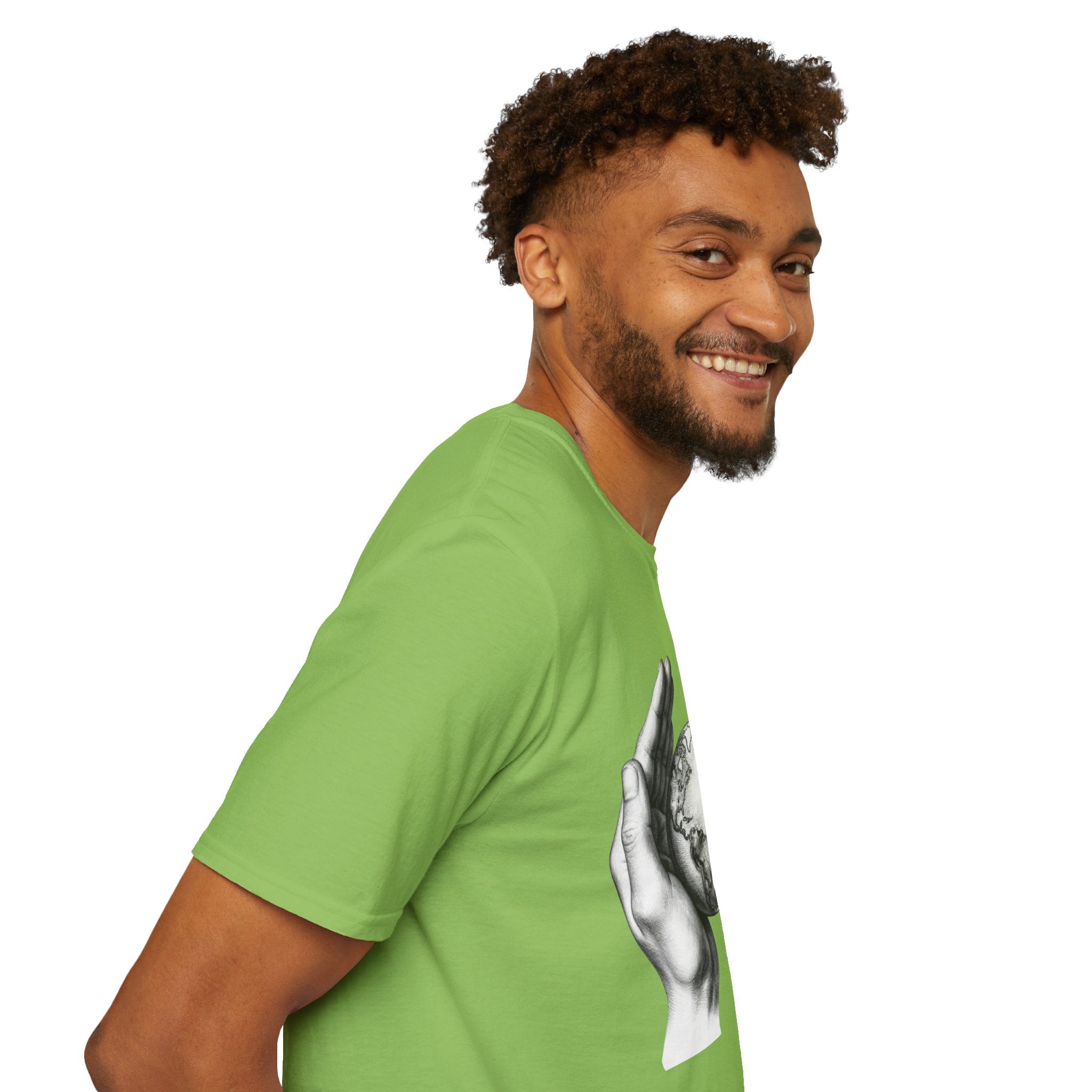Earth in Your Hands T-Shirt — Protect the Planet Graphic Tee