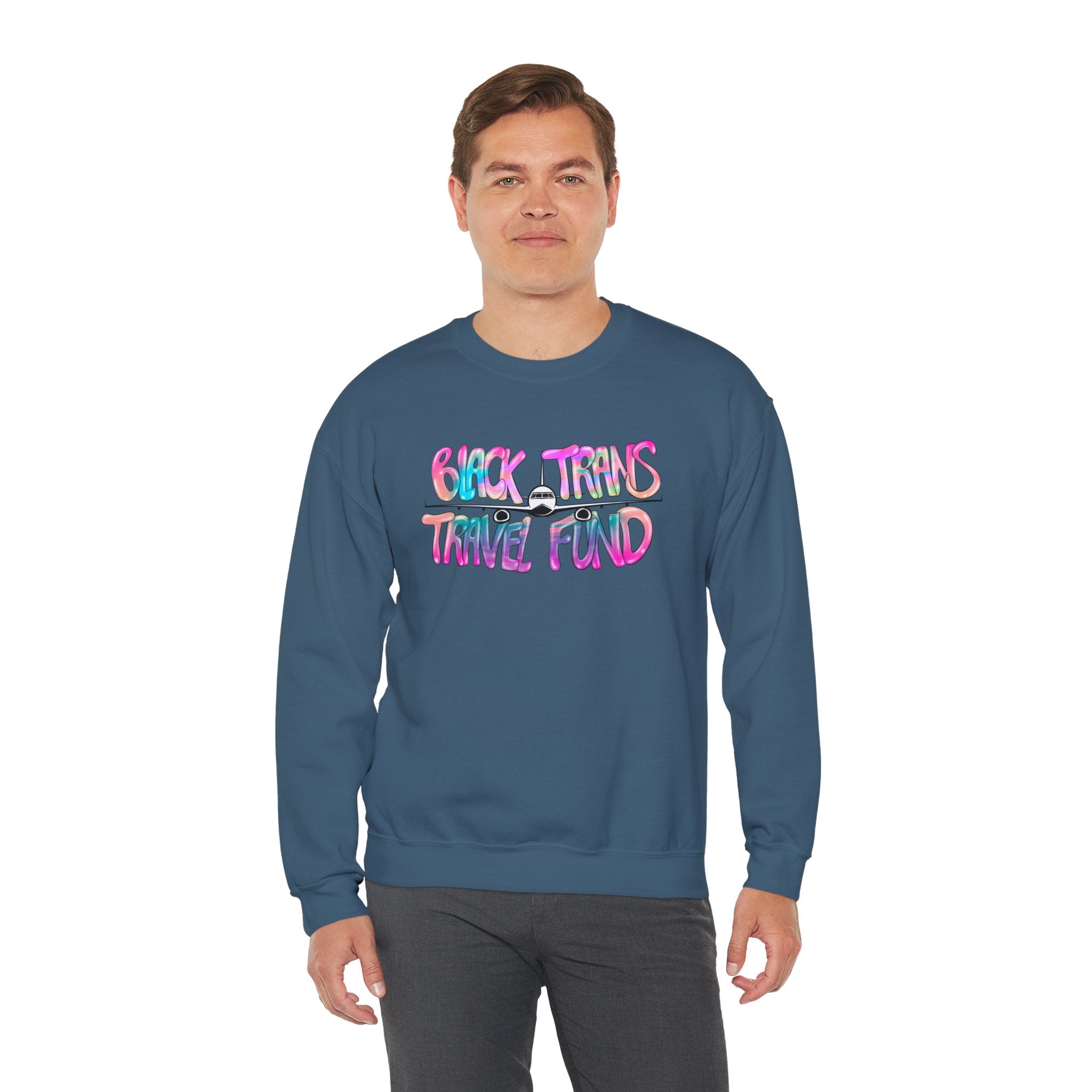 BTTF - Black Trans Travel Fund Unisex Crewneck Sweatshirt