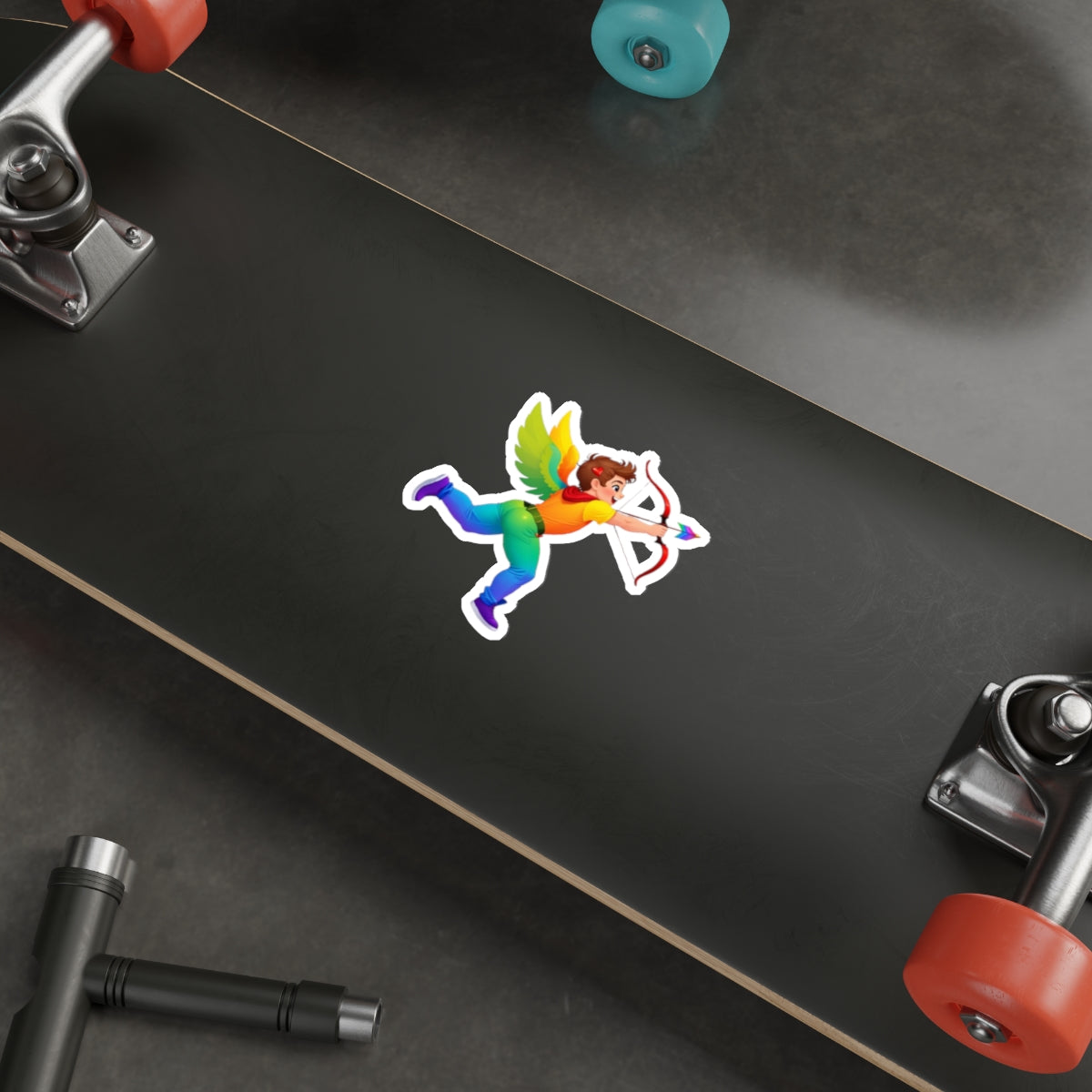 Die-Cut Stickers - Cutie Qupid - EqualiTees.Me