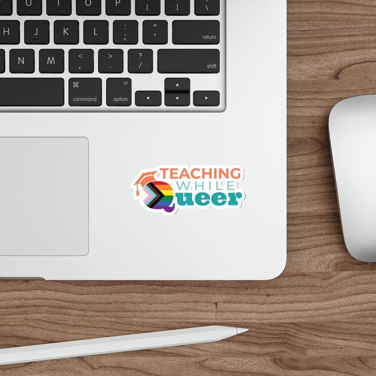 TWQ - Teaching While Queer Die-Cut Logo Sticker