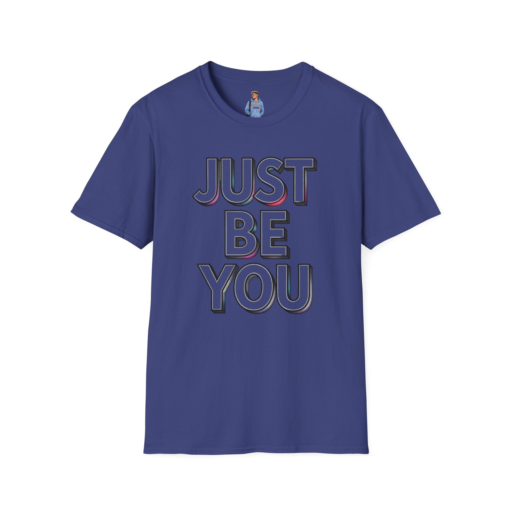 Just Be You T-Shirt — Inspirational Minimalist Graphic Tee