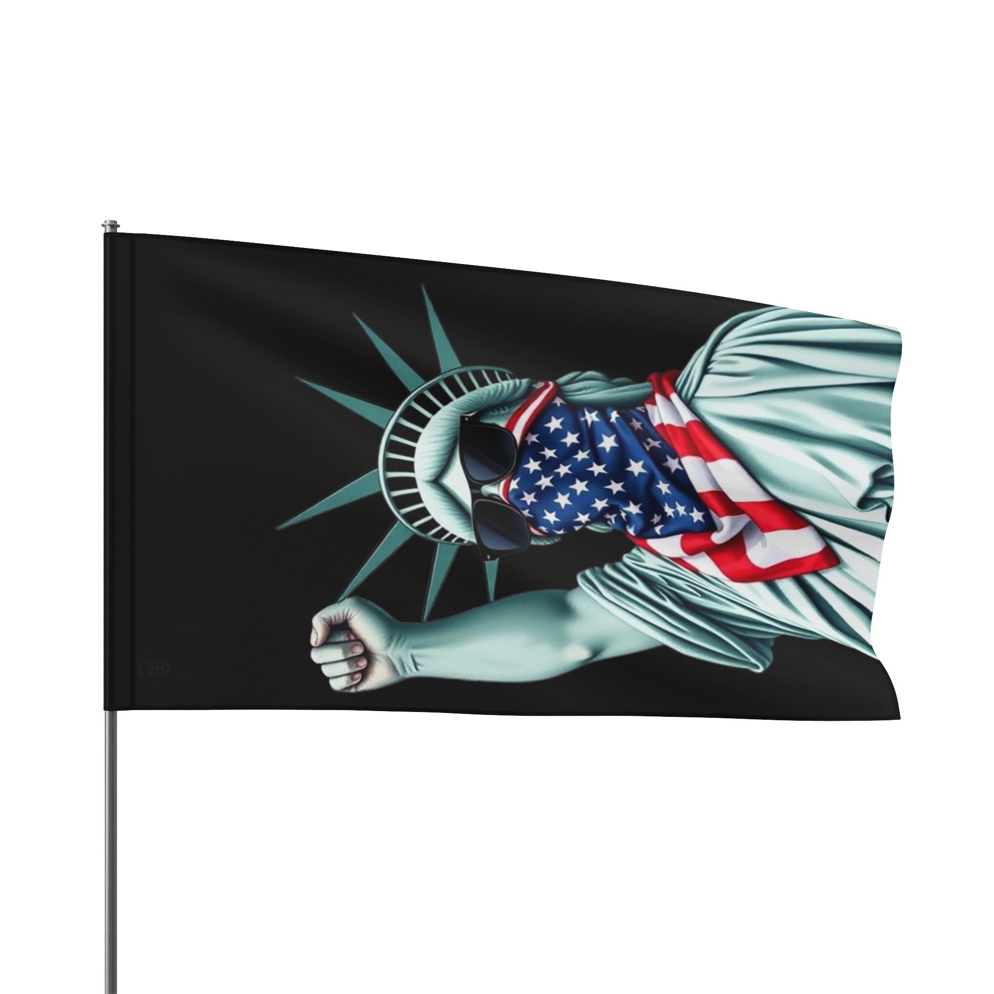 Resist With Lady Liberty Flag Design - EqualiTees.Me