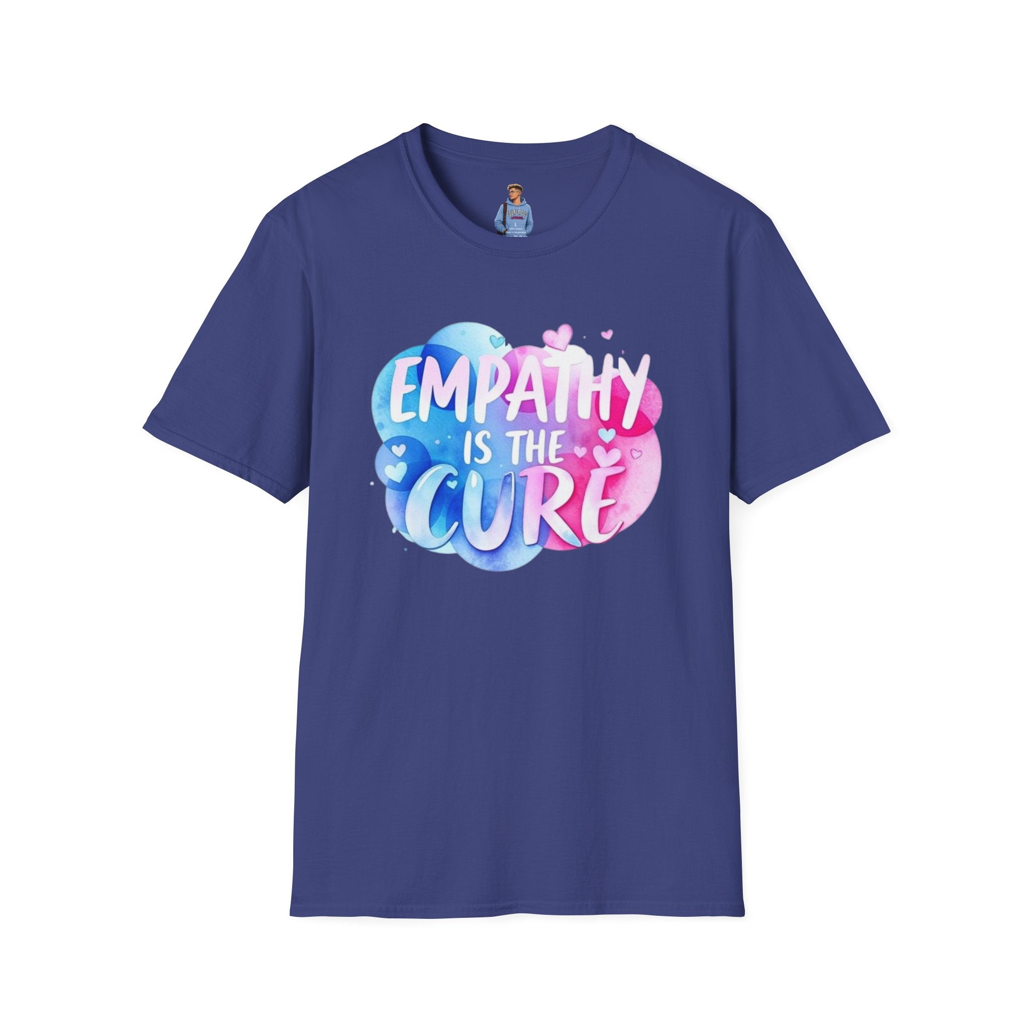 Empathy is the Cure Unisex Softstyle T-Shirt - Comfortable and Inspirational Tee for Everyday Wear