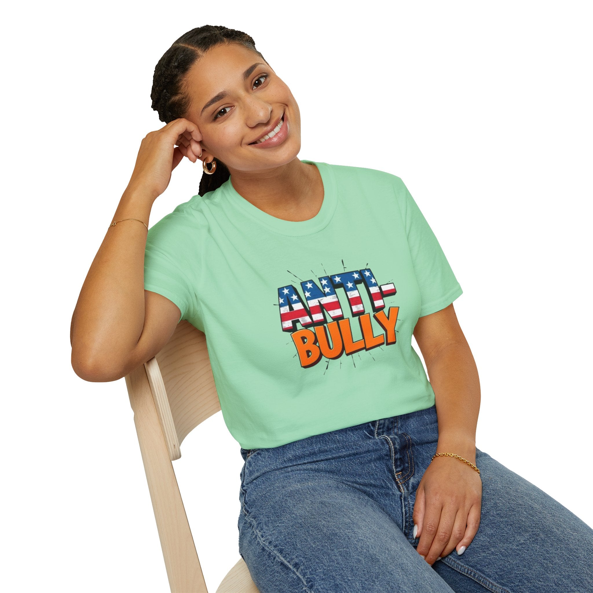 Camiseta unisex antibullying de estilo suave: apoya la concienciación contra el bullying