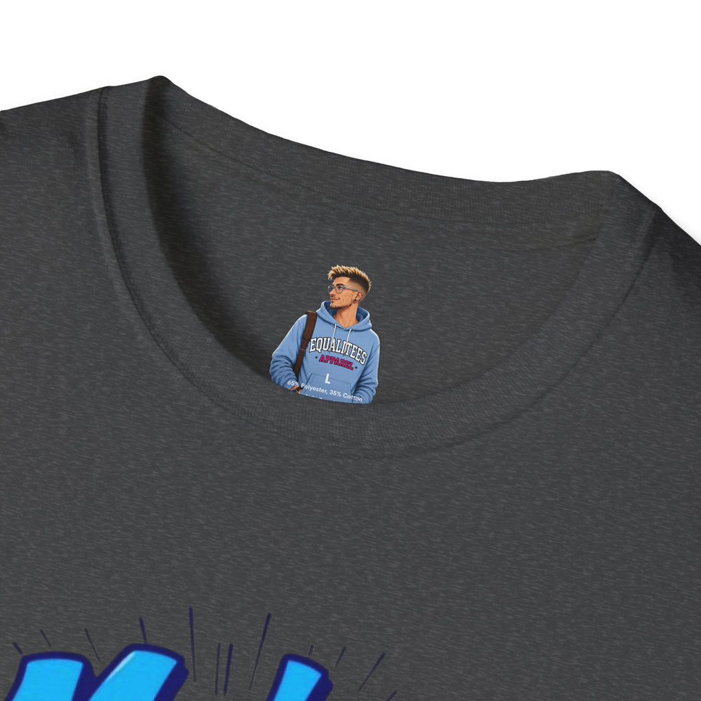 Make Good Trouble Blue Graphic Unisex T-Shirt - Fun & Bold Design for Everyday Wear