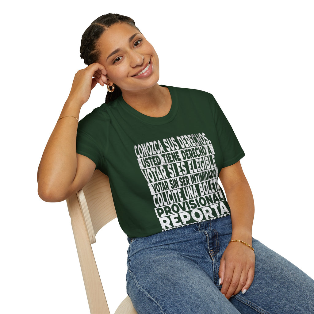 Know Your Voting Rights Spanish T-Shirt