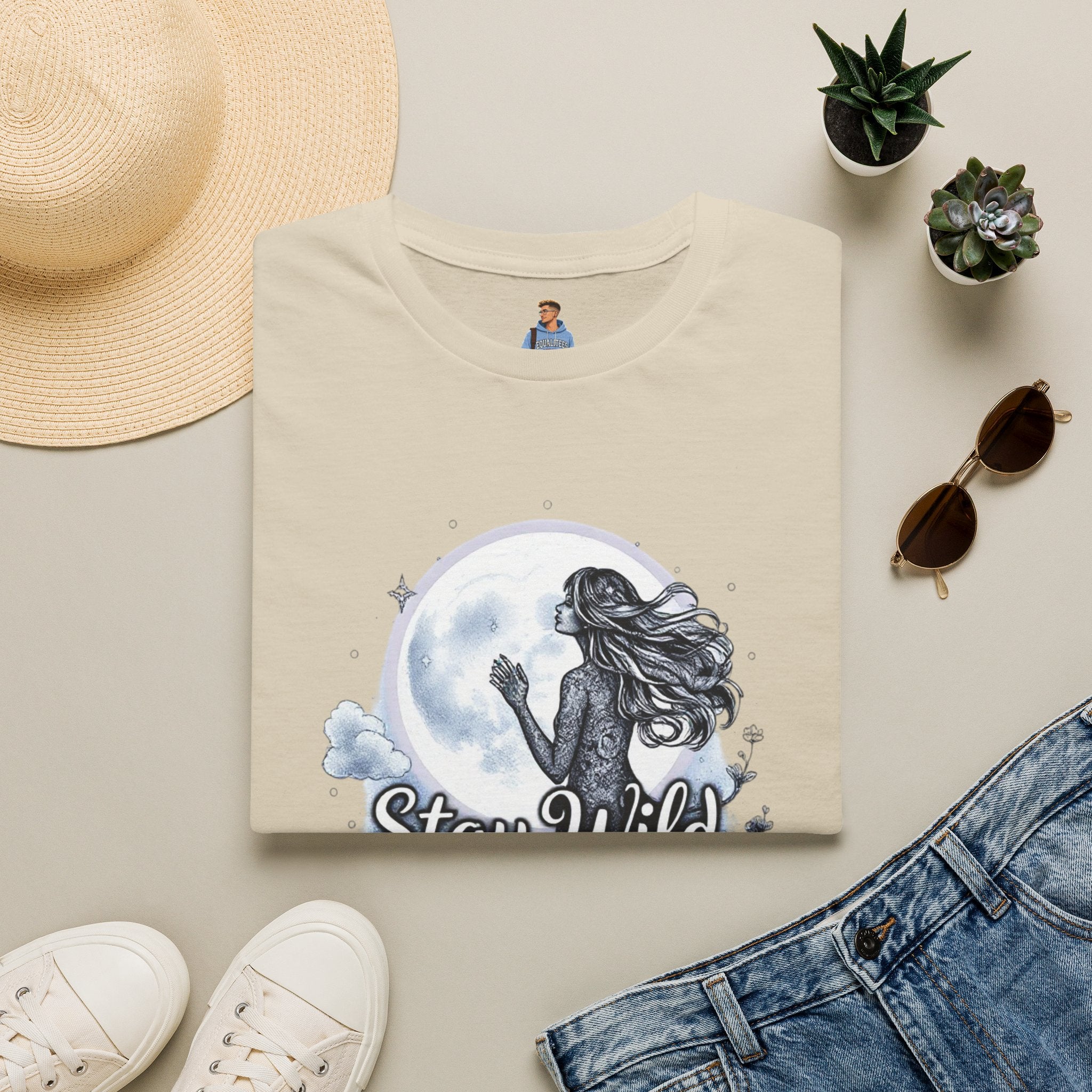Gypsy Moon T-Shirt - Stay Wild Moon Child