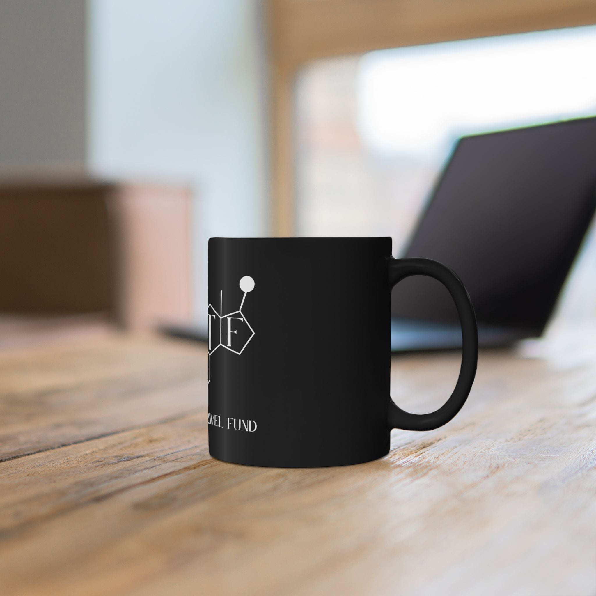 BTTF - Black Trans Travel Fund Black Ceramic Mug 11oz/15oz