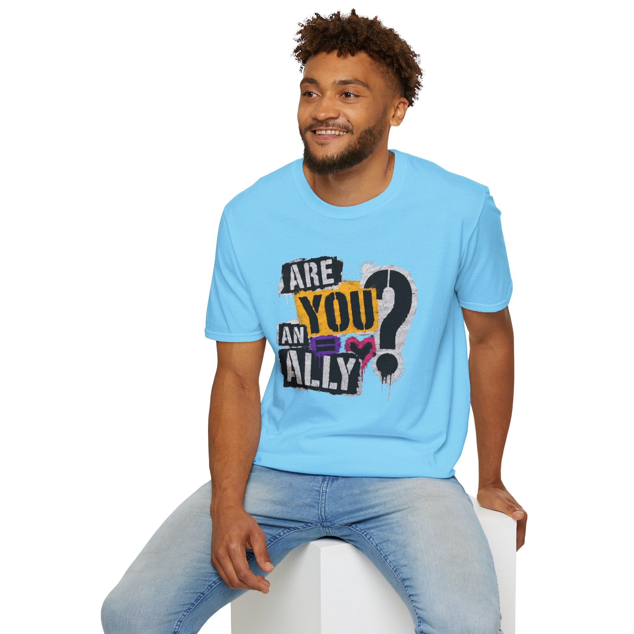 Are You An Ally? Graphic T‑Shirt — Pride & Allyship Tee