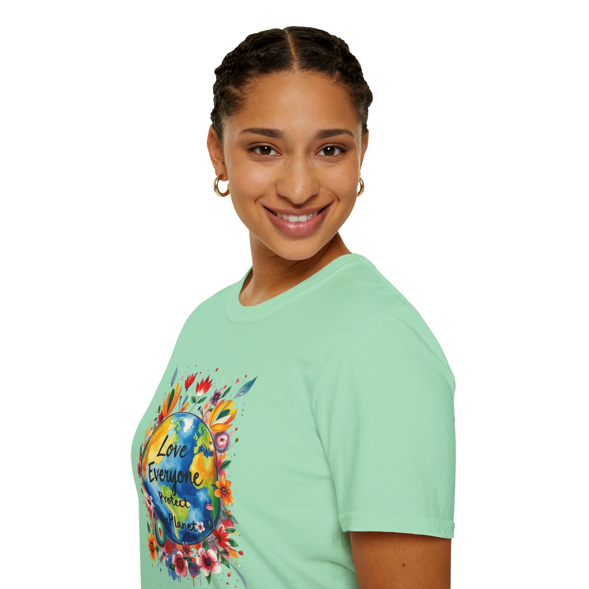 Love Everyone Protect The Planet T-Shirt