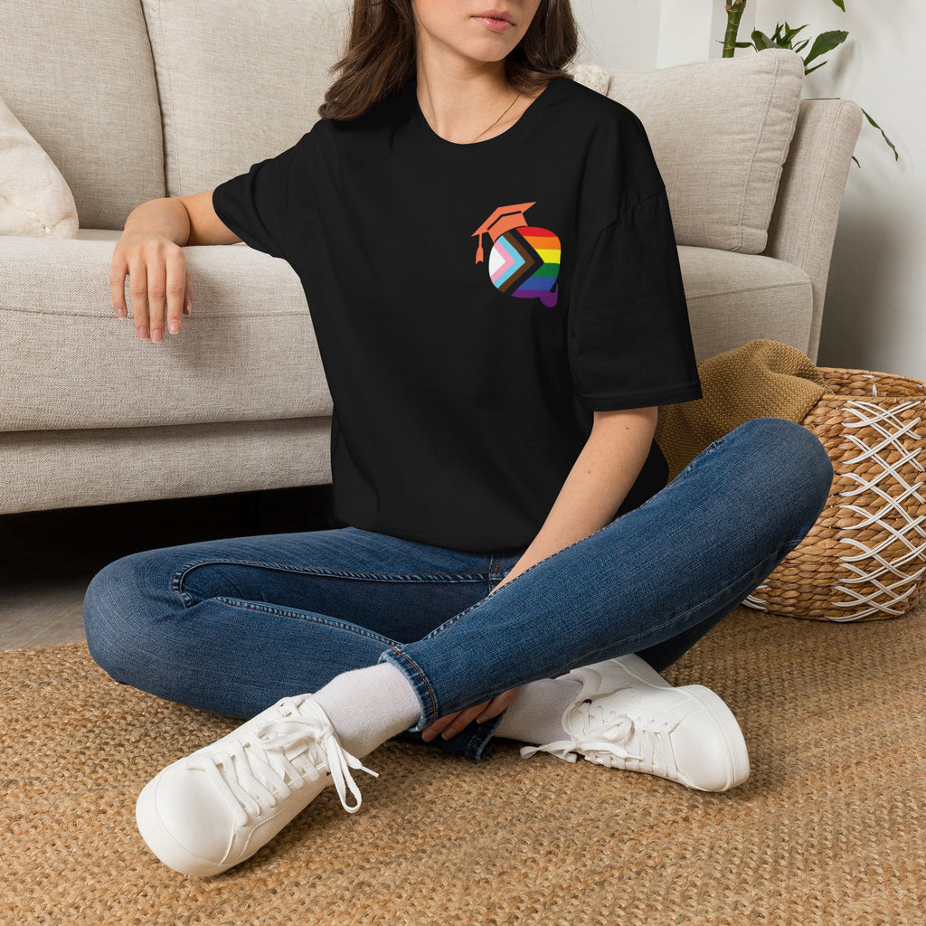 TWQ - Teaching While Queer Unisex Softstyle Logo T-shirt