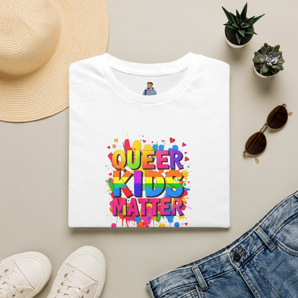 Queer Kids Matter Unisex Softstyle T-Shirt - Celebrate Inclusivity & Pride