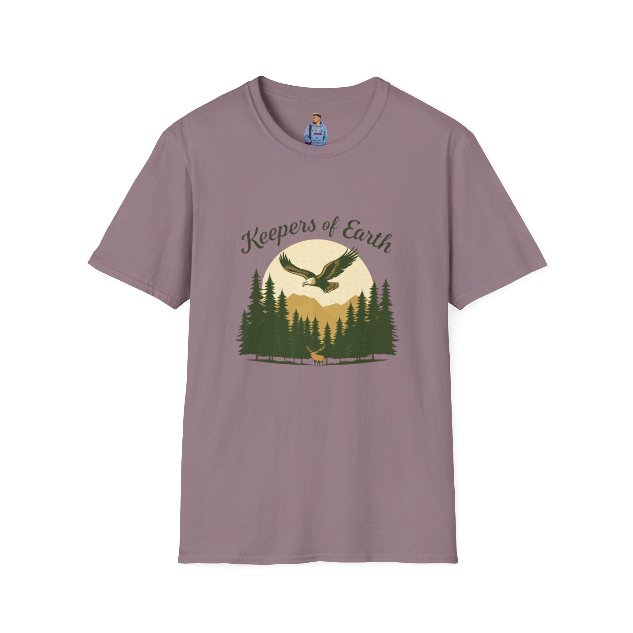 Keepers of the Earth Eagle and Elk T-shirt
