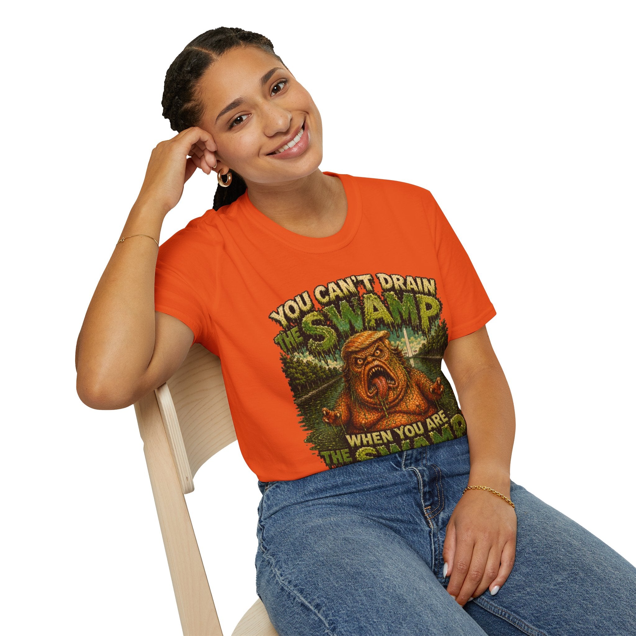 T-Shirt — "You Can't Drain the Swamp when you ARE the Swamp" Graphic Tee
