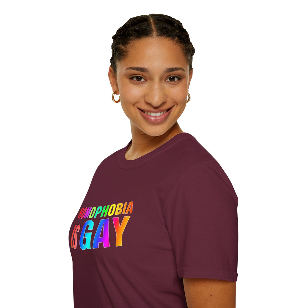 Homophobia is Gay - Pride T-Shirt for LGBTQ+ Pride