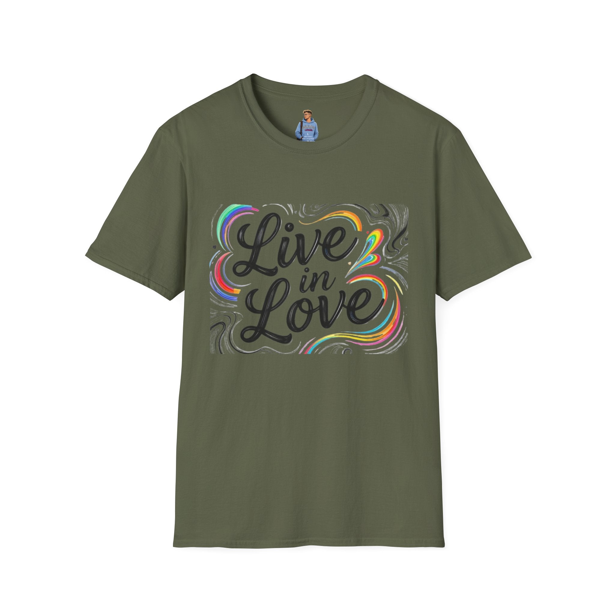 Live in Love Inspirational T-Shirt