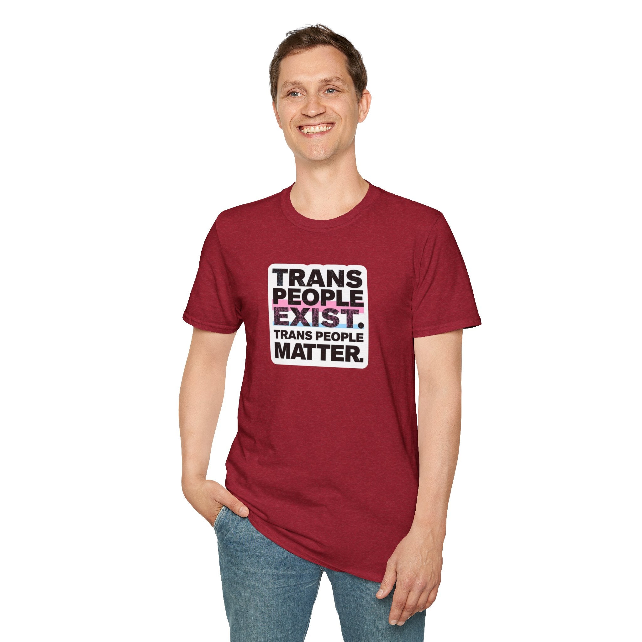 Trans People Exist T-Shirt
