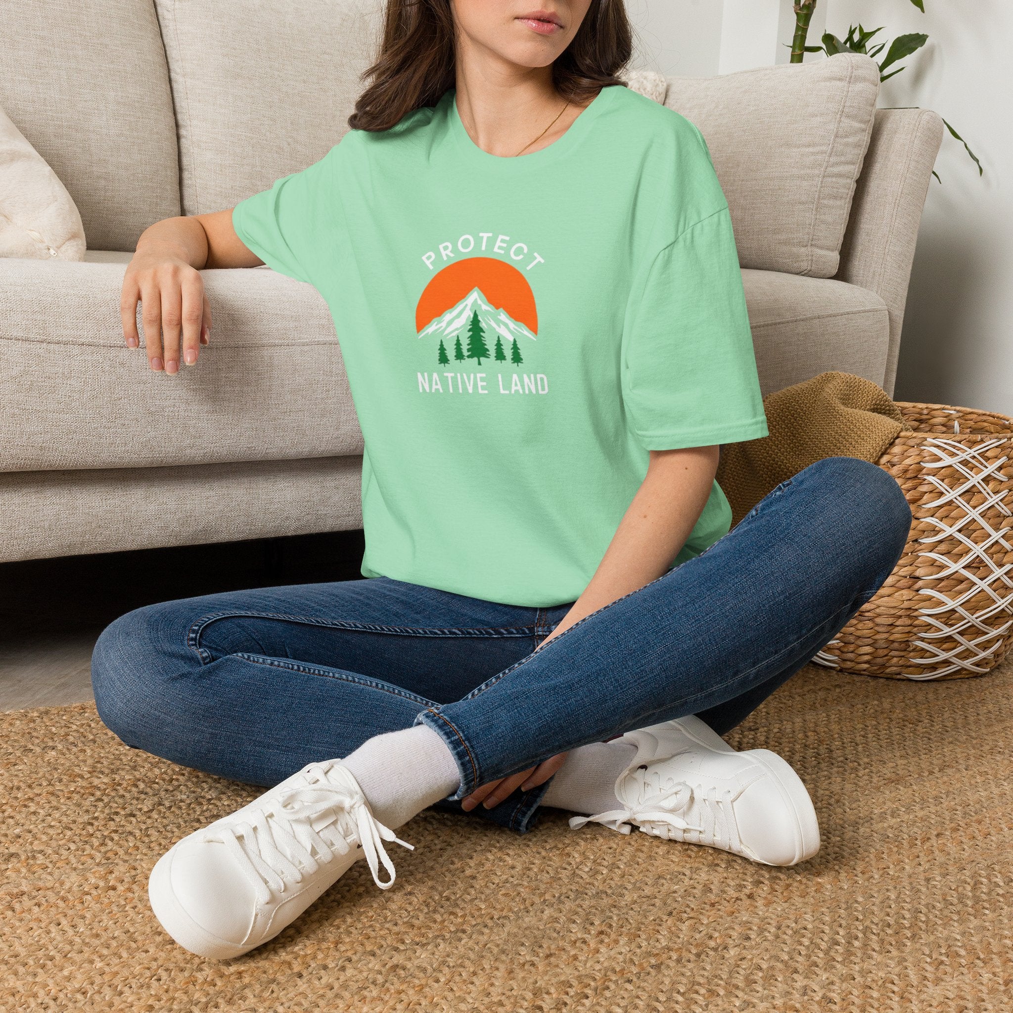 Protect Native Land Softstyle Unisex T-shirt