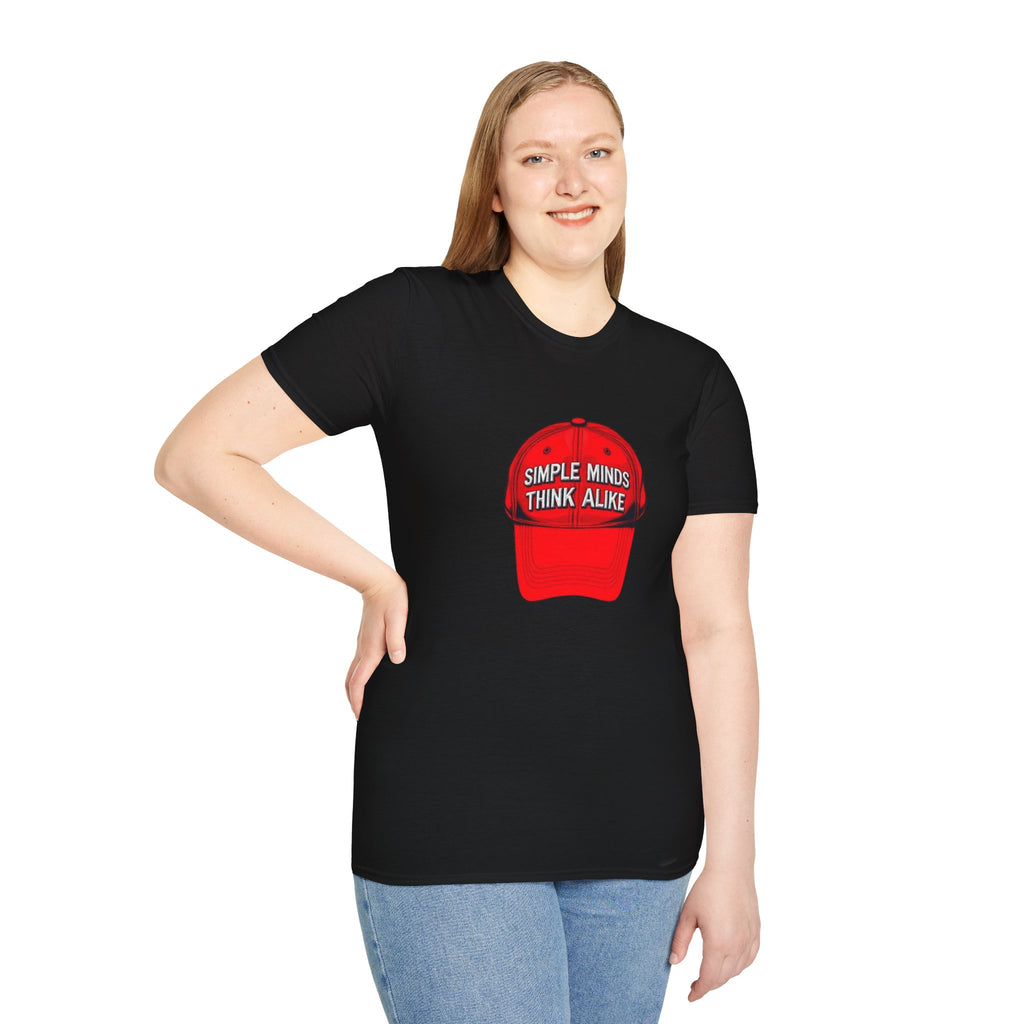Simple Minds Think Alike T-Shirt' & 'Make America Think Again' Graphic Tee