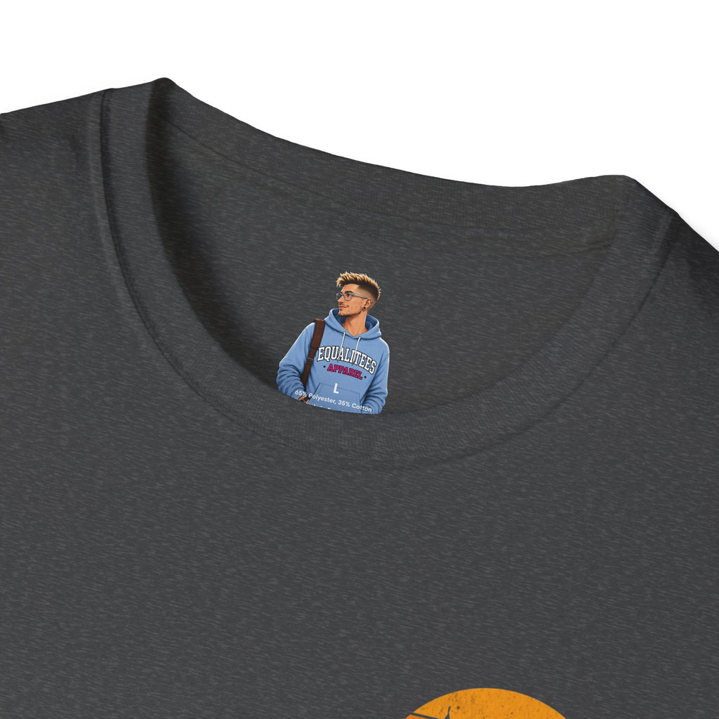 Unisex Softstyle T-Shirt - 'I'd Rather Be Camping' Adventure Tee
