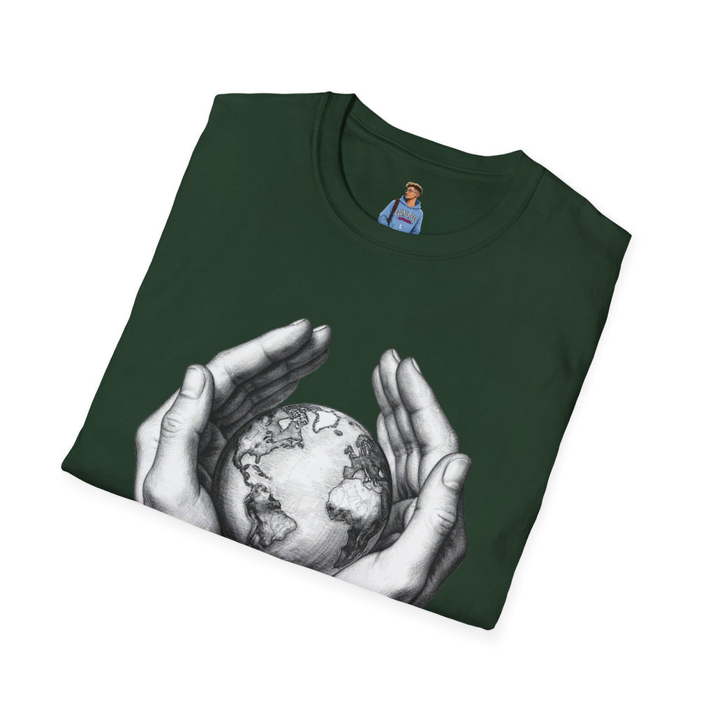 Earth in Your Hands T-Shirt — Protect the Planet Graphic Tee