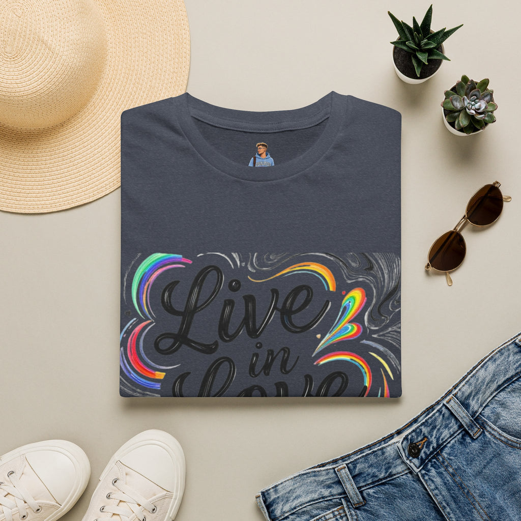 Live in Love Inspirational T-Shirt