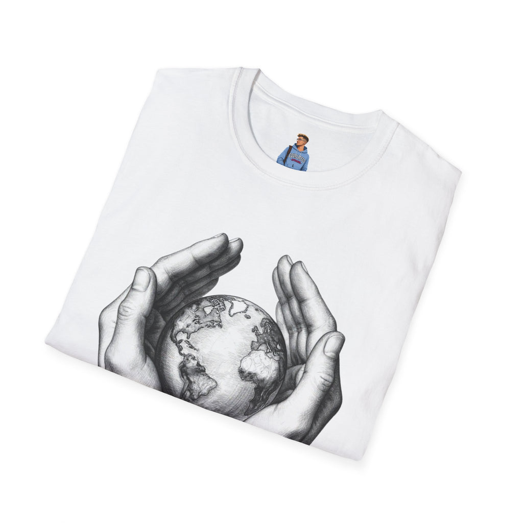 Earth in Your Hands T-Shirt — Protect the Planet Graphic Tee