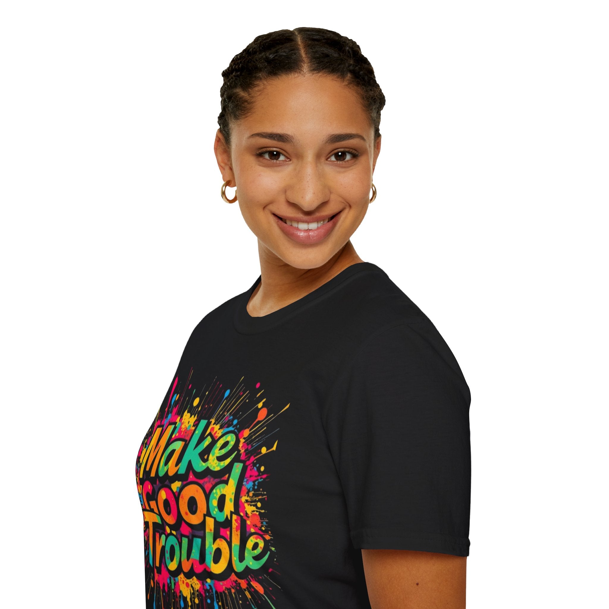 Color Splash, Make Good Trouble Tee