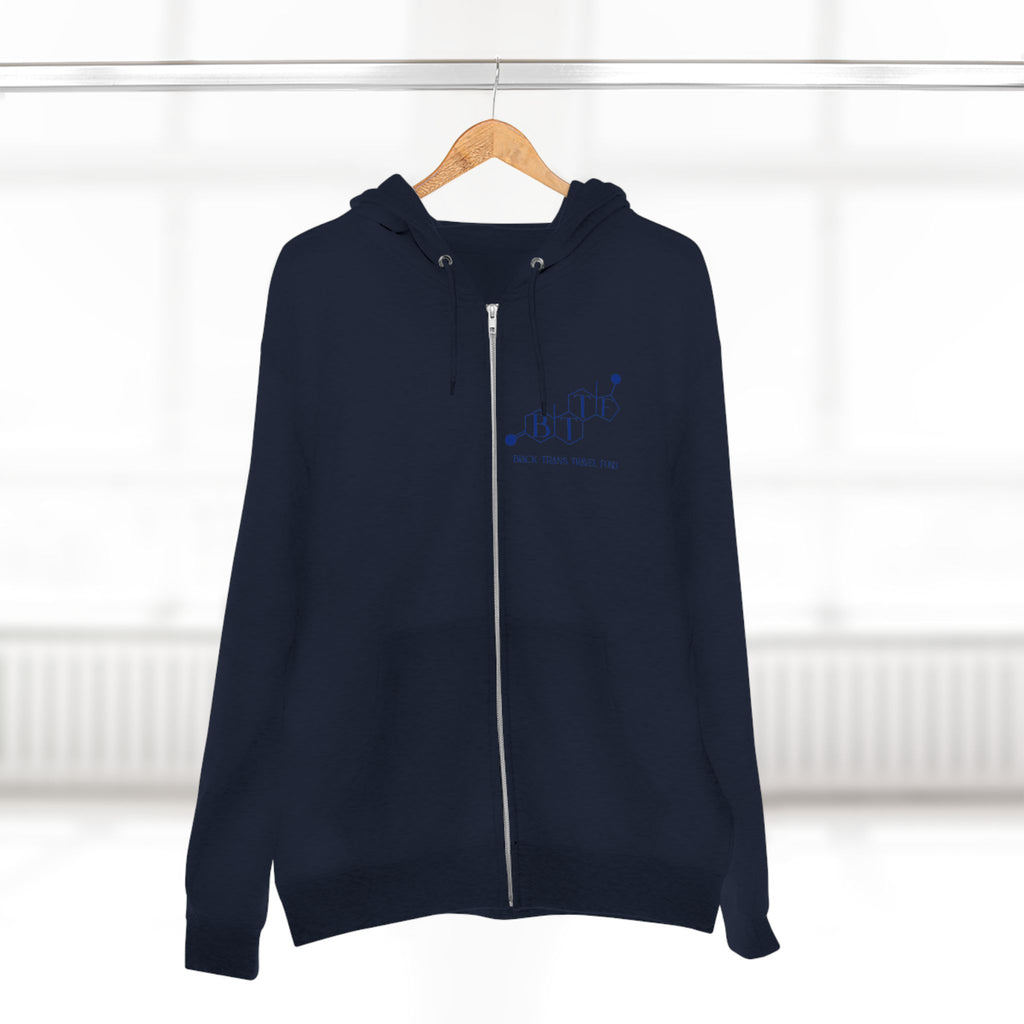 BTTF - Black Trans Travel Fund Unisex Zip-Up Hoodie
