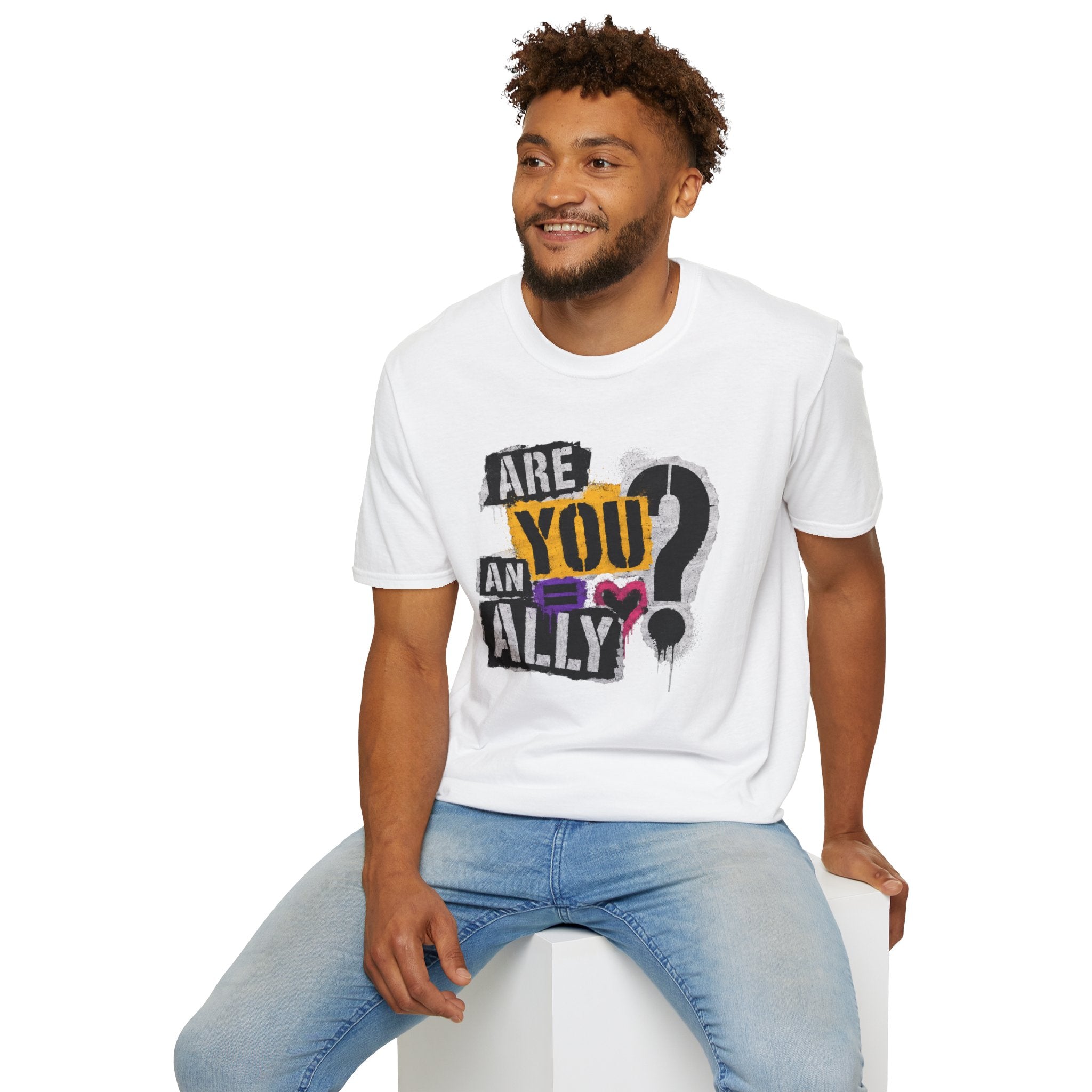 Are You An Ally? Graphic T‑Shirt — Pride & Allyship Tee