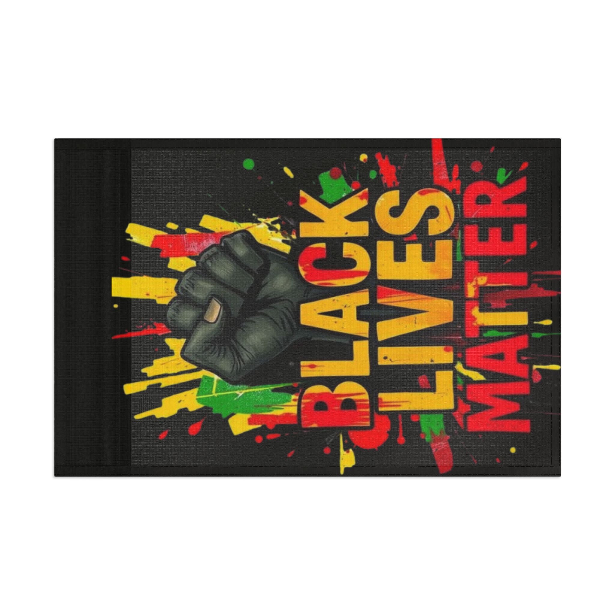 Black Lives Matter Awareness Flag - EqualiTees.Me