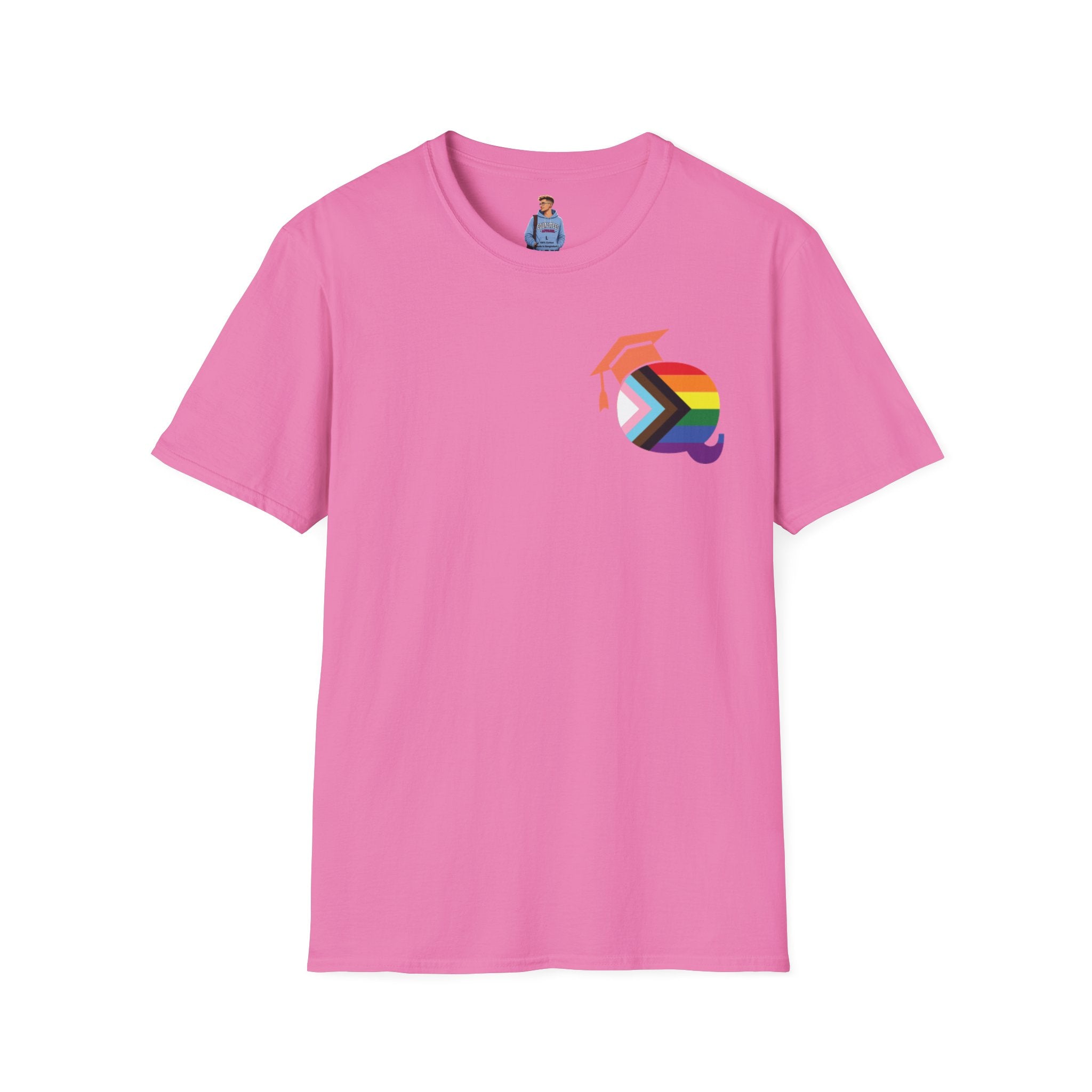 TWQ - Teaching While Queer Unisex Softstyle Logo T-shirt