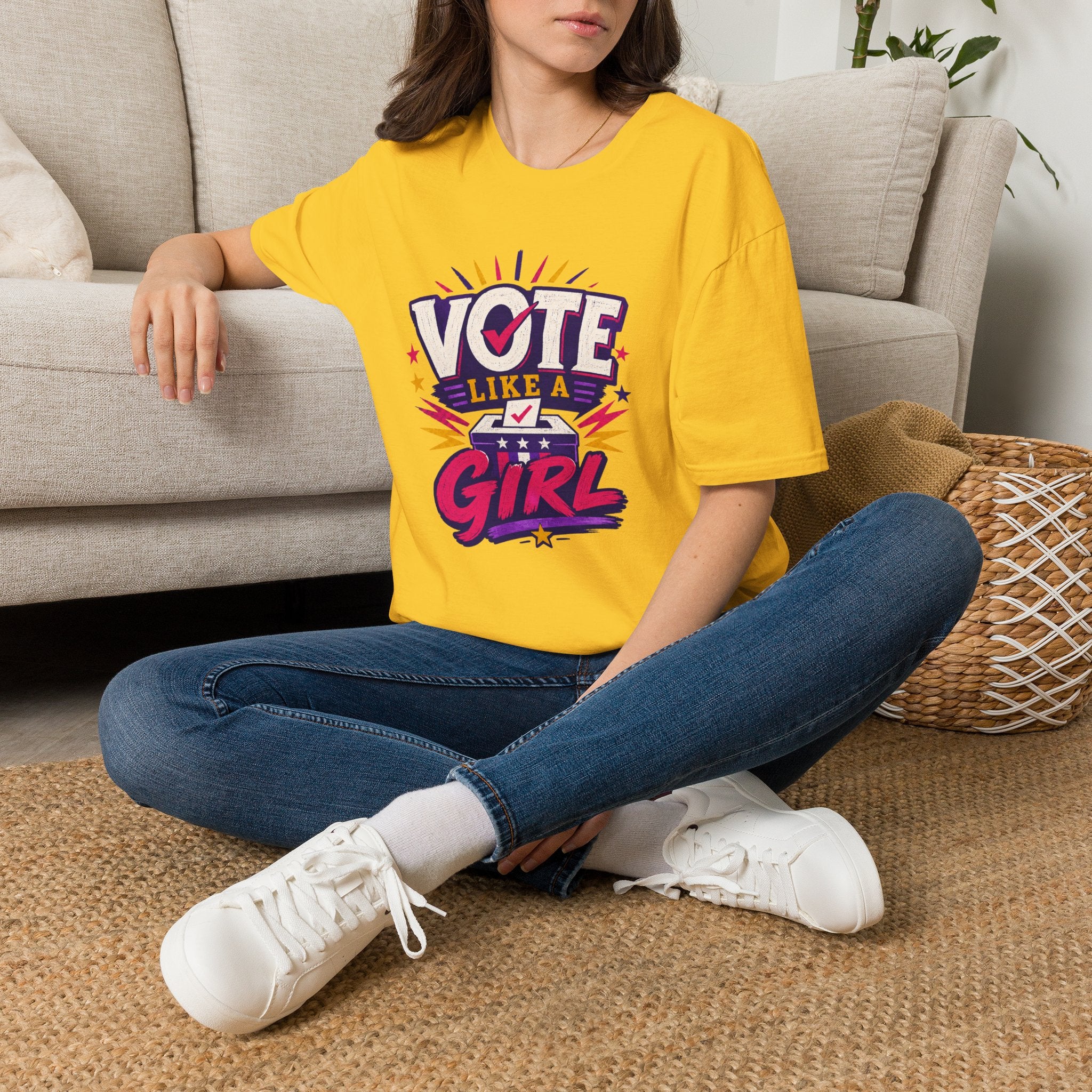 Vote Like a Girl T-Shirt