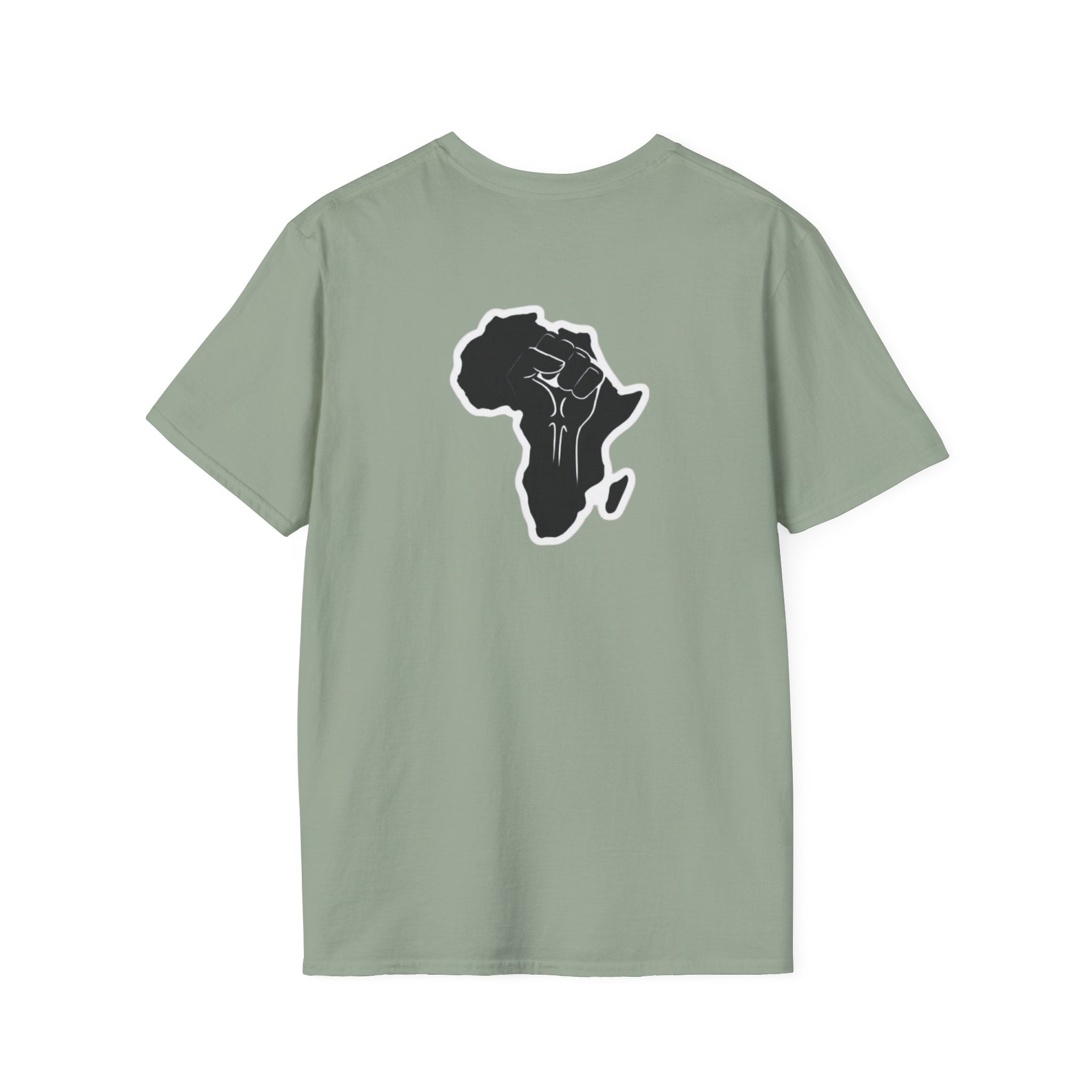 Camiseta unisex de estilo suave Unity and Heritage con corazón panafricano