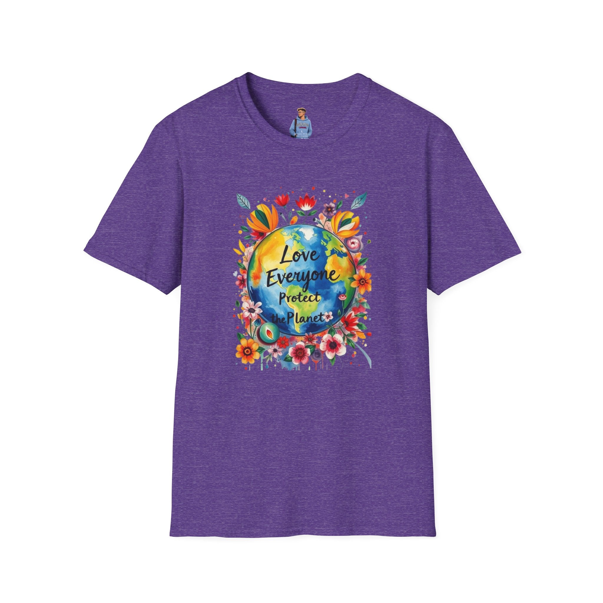Love Everyone Protect The Planet T-Shirt