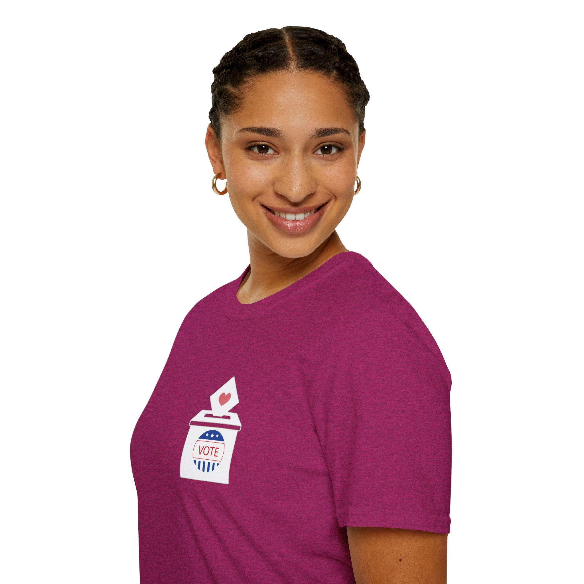 Vote with Your Heart Unisex Softstyle T-Shirt